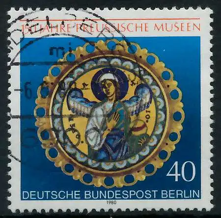 BERLIN 1980 Nr 625 gestempelt 91D54A