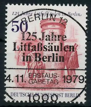 BERLIN 1979 Nr 612 ESST zentrisch gestempelt 91D5C2