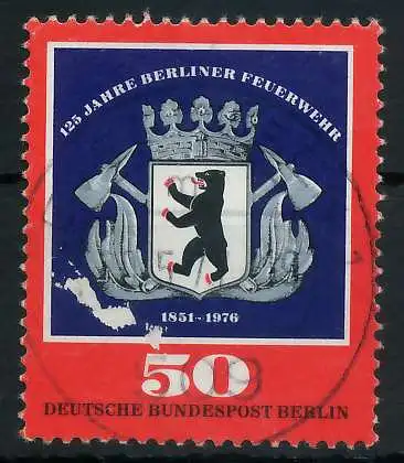 BERLIN 1976 Nr 523 zentrisch gestempelt 91D6B6