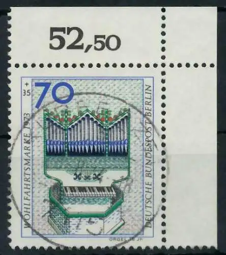 BERLIN 1973 Nr 462 zentrisch gestempelt ECKE-ORE 91D792