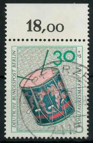 BERLIN 1973 Nr 460 zentrisch gestempelt ORA 91D7B2
