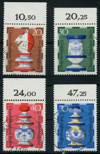 BERLIN 1972 Nr 435-438 zentrisch gestempelt ORA 91D89A