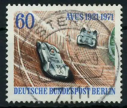 BERLIN 1971 Nr 400 zentrisch gestempelt 91D8D6