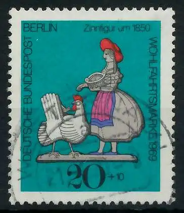 BERLIN 1969 Nr 349 gestempelt 91D942