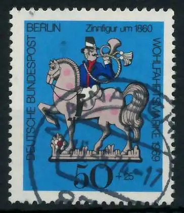 BERLIN 1969 Nr 351 gestempelt 91D95E