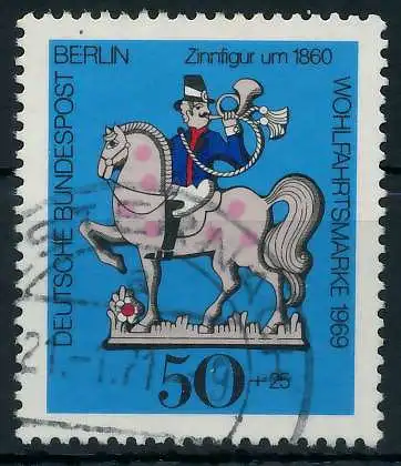 BERLIN 1969 Nr 351 gestempelt 91DA46