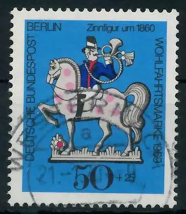 BERLIN 1969 Nr 351 gestempelt 91DA4E
