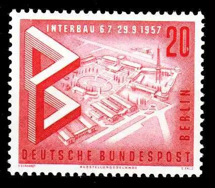 BERLIN 1957 Nr 161 postfrisch S979802