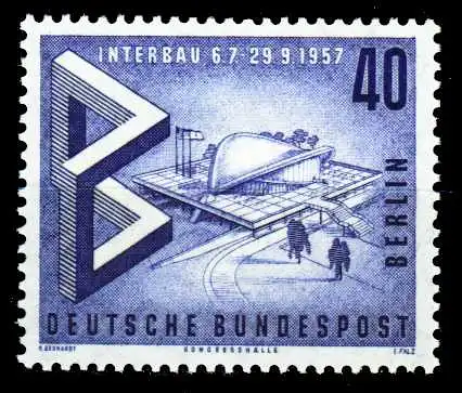 BERLIN 1957 Nr 162 postfrisch S979806