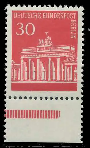 BERLIN DS BRAND. TOR Nr 288P postfrisch URA 92042A