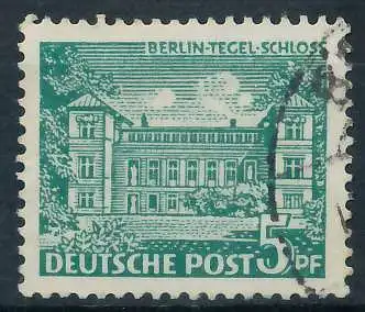 BERLIN ABARTEN Nr 44III gestempelt 9204BE