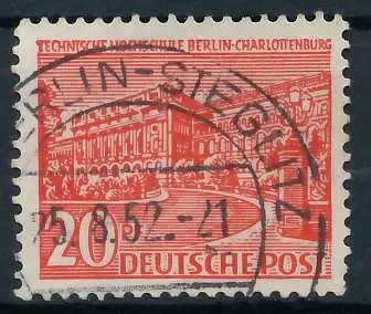 BERLIN ABARTEN Nr 49I gestempelt 9204D2