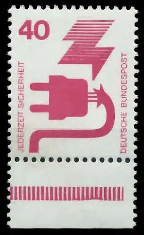 BRD DS UNFALLVERHÜTUNG Nr 699P postfrisch URA 920642