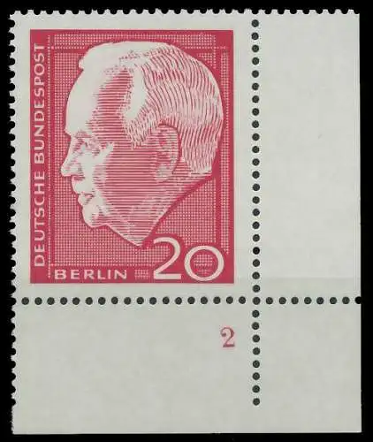 BERLIN 1964 Nr 234 postfrisch FORMNUMMER 2 9206BA