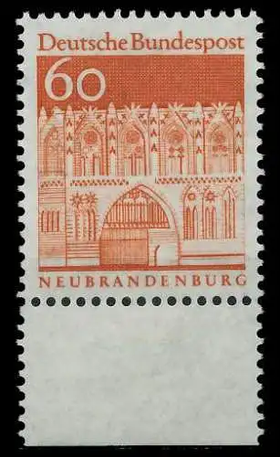 BRD DS BAUWERKE 2 Nr 496 postfrisch URA 92098E