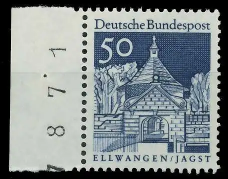 BRD DS BAUWERKE 2 Nr 495 postfrisch SRA 920A2E