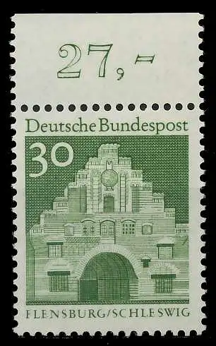 BRD DS BAUWERKE 2 Nr 492 postfrisch ORA 920A82