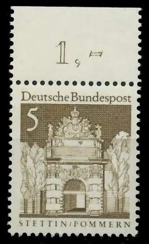 BRD DS BAUWERKE 2 Nr 489 postfrisch ORA 926A06
