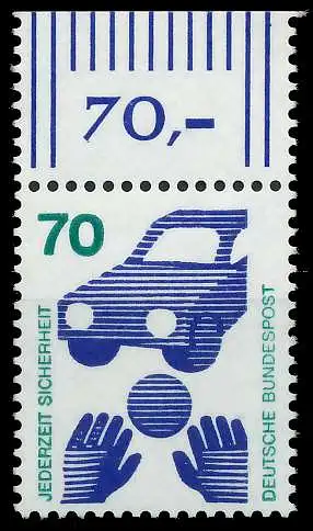 BRD DS UNFALLVERHÜTUNG Nr 773A postfrisch ORA 926B26