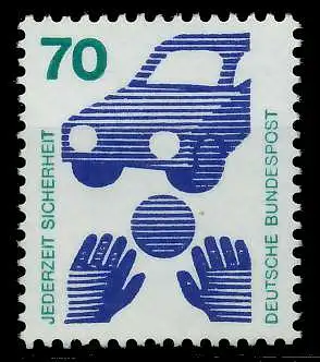 BRD DS UNFALLVERHÜTUNG Nr 773A postfrisch S98270A