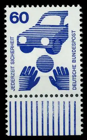 BRD DS UNFALLVERHÜTUNG Nr 701A postfrisch URA 926BE2