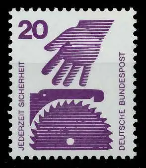 BRD DS UNFALLVERHÜTUNG Nr 696A postfrisch S982932