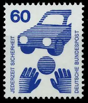 BRD DS UNFALLVERHÜTUNG Nr 701A postfrisch S98298A