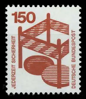 BRD DS UNFALLVERHÜTUNG Nr 703A postfrisch S9829B2