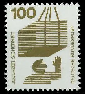 BRD DS UNFALLVERHÜTUNG Nr 702A postfrisch S9829A2