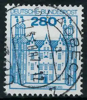 BRD DS BURGEN U. SCHLÖSSER Nr 1142 zentrisch gestempelt 926FC2