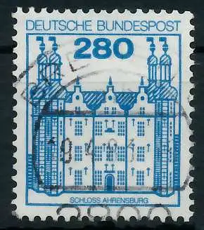 BRD DS BURGEN U. SCHLÖSSER Nr 1142 gestempelt 926FD2
