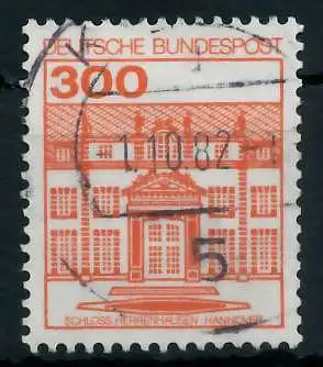 BRD DS BURGEN U. SCHLÖSSER Nr 1143I gestempelt 92703A