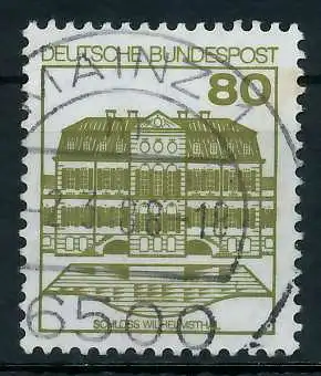 BRD DS BURGEN U. SCHLÖSSER Nr 1140AII zentrisch gestempelt 92707E