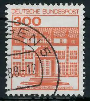 BRD DS BURGEN U. SCHLÖSSER Nr 1143II gestempelt 92708A