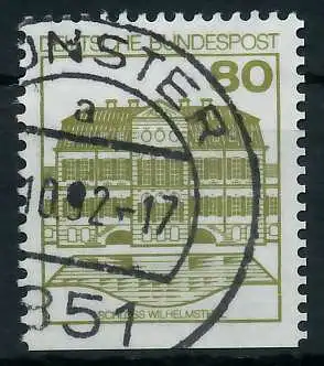 BRD DS BURGEN U. SCHLÖSSER Nr 1140DI gestempelt 92708E