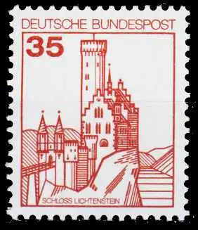 BRD DS BURGEN U. SCHLÖSSER Nr 1139 postfrisch S9883CE
