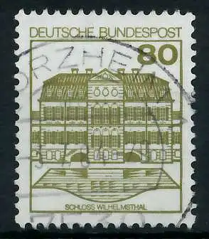 BRD DS BURGEN U. SCHLÖSSER Nr 1140AI zentrisch gestempelt 92B996