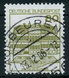 BRD DS BURGEN U. SCHLÖSSER Nr 1140AI zentrisch gestempelt 92B9A2