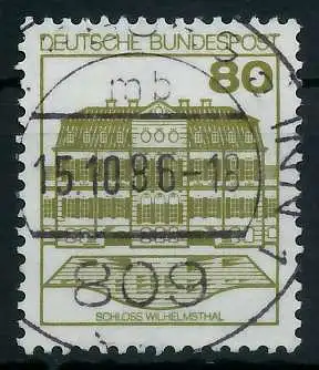 BRD DS BURGEN U. SCHLÖSSER Nr 1140AI zentrisch gestempelt 92B9B2