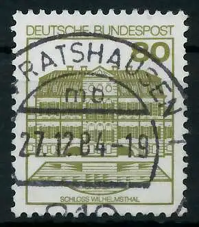 BRD DS BURGEN U. SCHLÖSSER Nr 1140AI zentrisch gestempelt 92B9BE