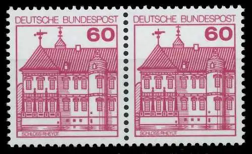 BRD DS BURGEN U. SCHLÖSSER Nr 1028 postfrisch WAAGR PAA 92BA6A