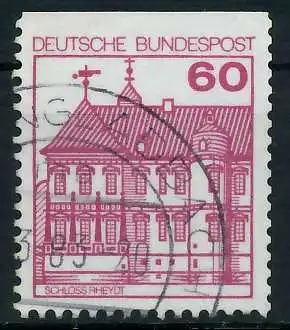 BRD DS BURGEN U. SCHLÖSSER Nr 1028CI gestempelt 92BAA2