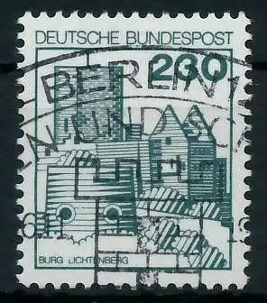 BRD DS BURGEN U. SCHLÖSSER Nr 999 ESST zentrisch gestempelt 92BABA