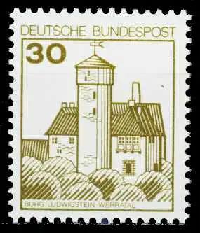 BRD DS BURGEN U. SCHLÖSSER Nr 914AI postfrisch S98875A
