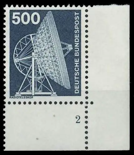 BRD DS INDUSTRIE U. TECHNIK Nr 859 postfrisch FORMNUMME 92BF7A