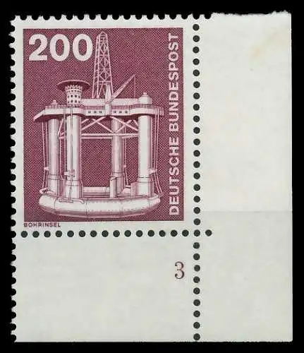 BRD DS INDUSTRIE U. TECHNIK Nr 858 postfrisch FORMNUMME 92BF9E