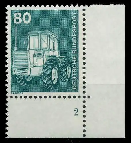 BRD DS INDUSTRIE U. TECHNIK Nr 853 postfrisch FORMNUMME 92C086