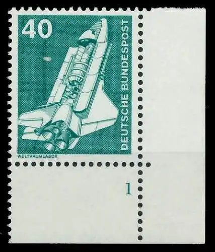 BRD DS INDUSTRIE U. TECHNIK Nr 850 postfrisch FORMNUMME 92C0FE