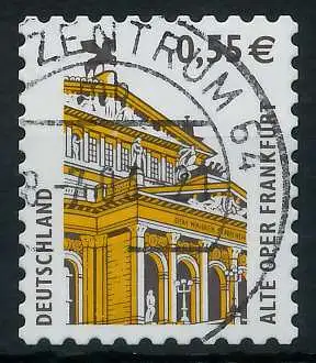 BRD DS SEHENSWÜRDIGKEITEN Nr 2304BA zentrisch gestempelt 92FBAA