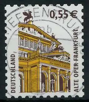 BRD DS SEHENSWÜRDIGKEITEN Nr 2304BA zentrisch gestempelt 92FBB6